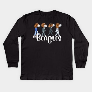 The Beagles THREE Kids Long Sleeve T-Shirt